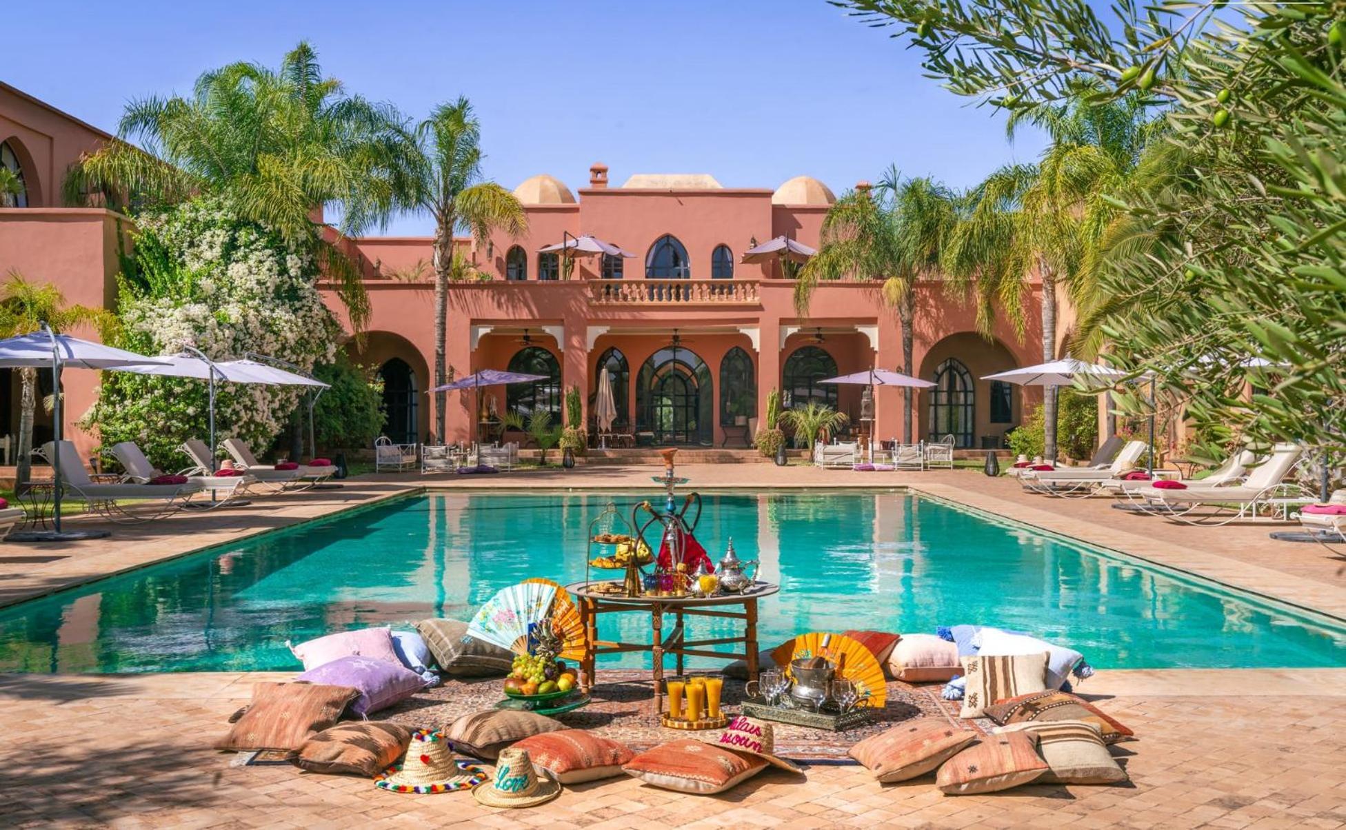 Palais Hassoun Marrakech Bed and Breakfast Oulad Snaguia Buitenkant foto