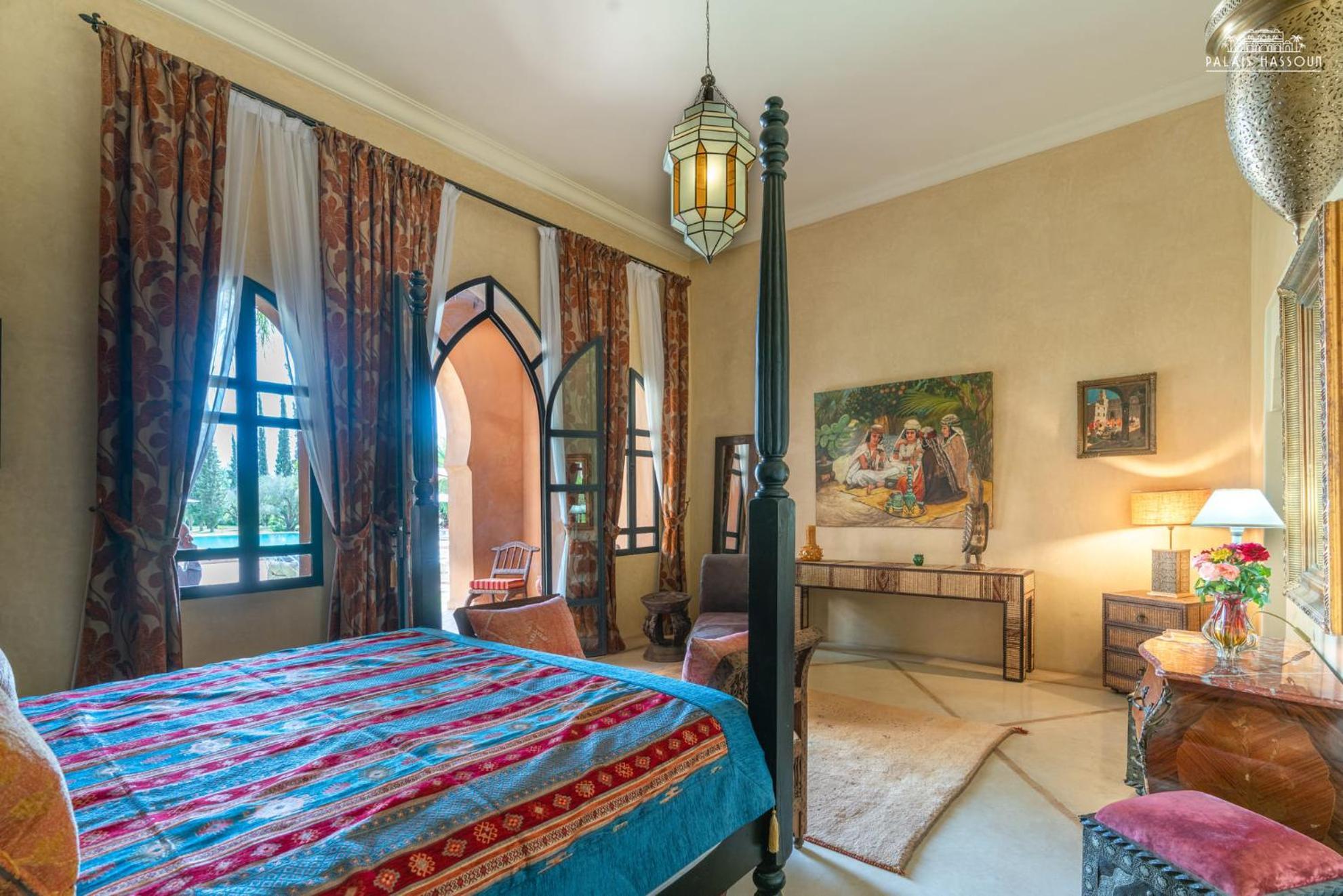 Palais Hassoun Marrakech Bed and Breakfast Oulad Snaguia Buitenkant foto