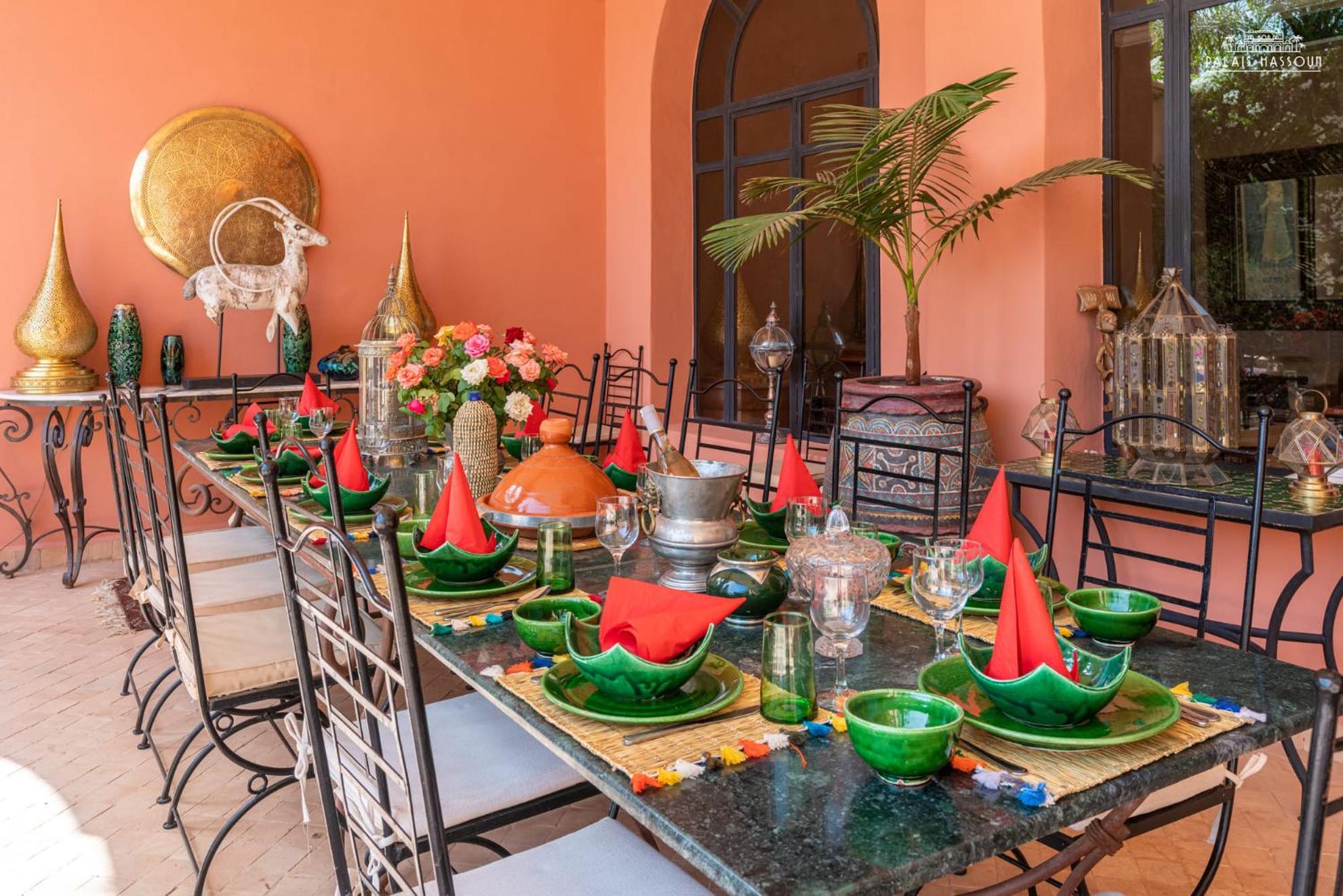 Palais Hassoun Marrakech Bed and Breakfast Oulad Snaguia Buitenkant foto